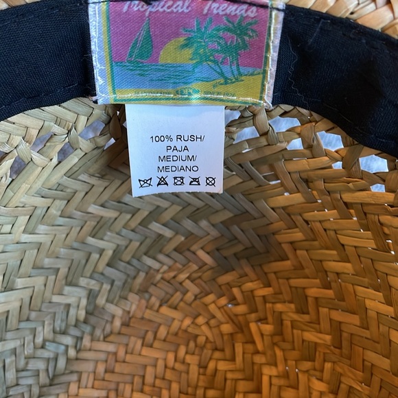 Tropical Straw Hat - Picture 5 of 5